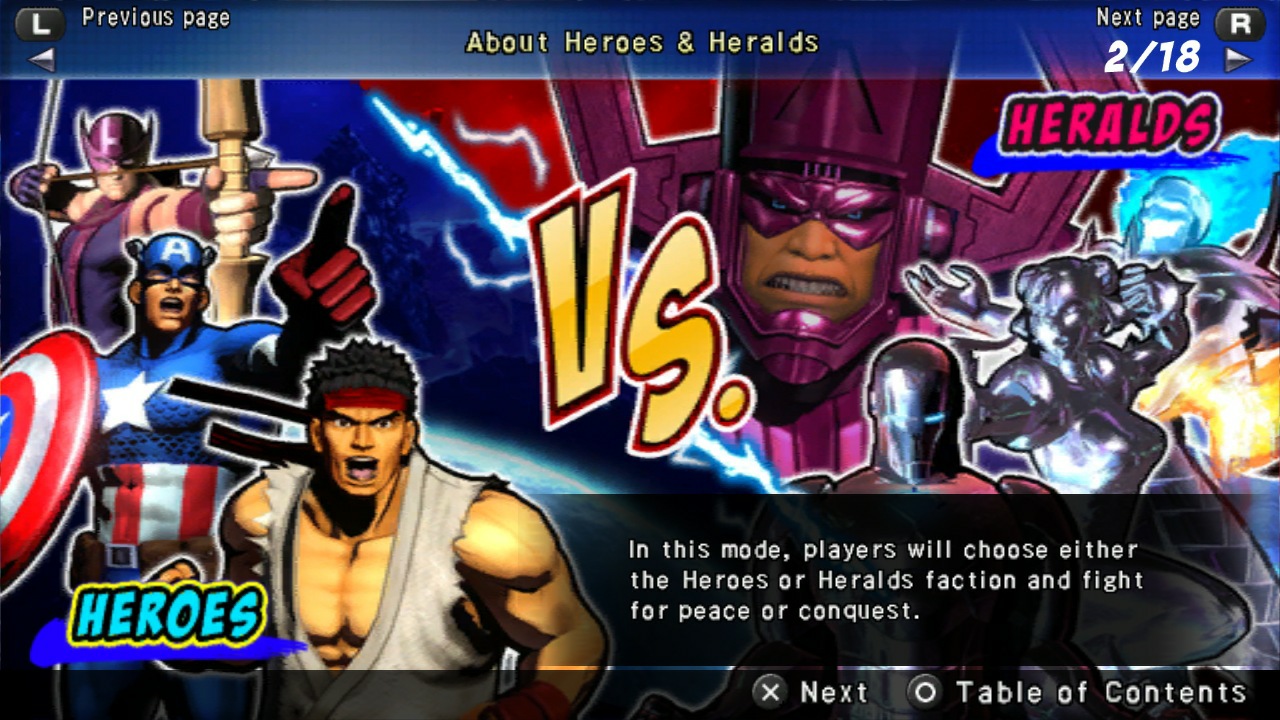 Ultimate Marvel vs Capcom 3 Vita